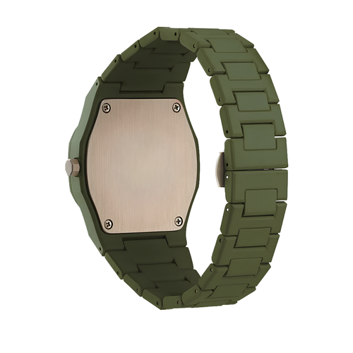 Roman Full Green Watch
