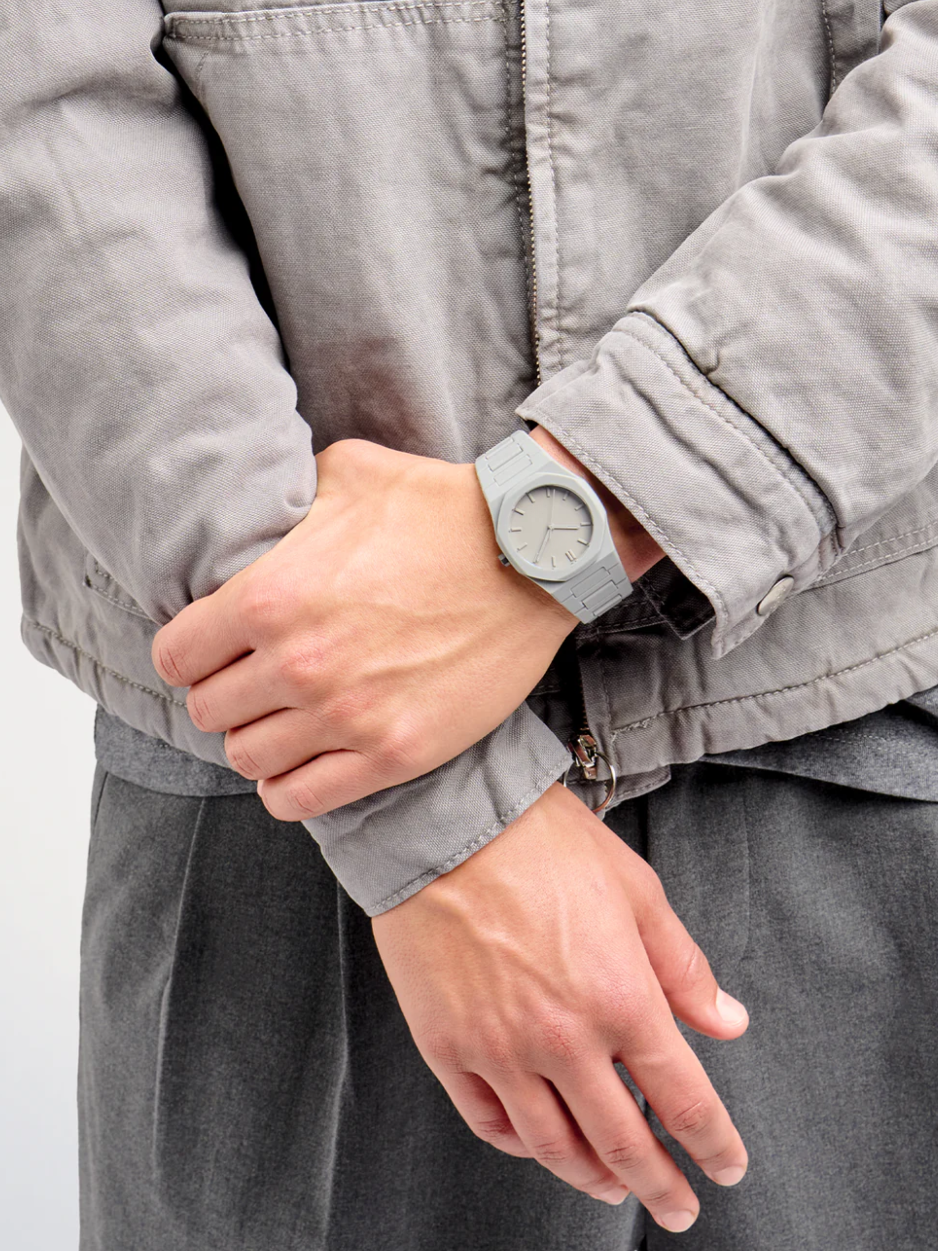 Roman Full Gray Watch