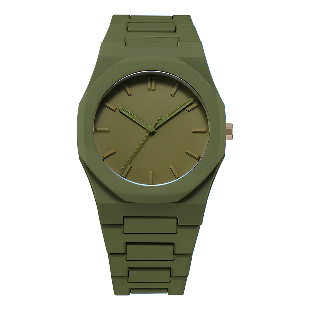 Roman Full Green Watch