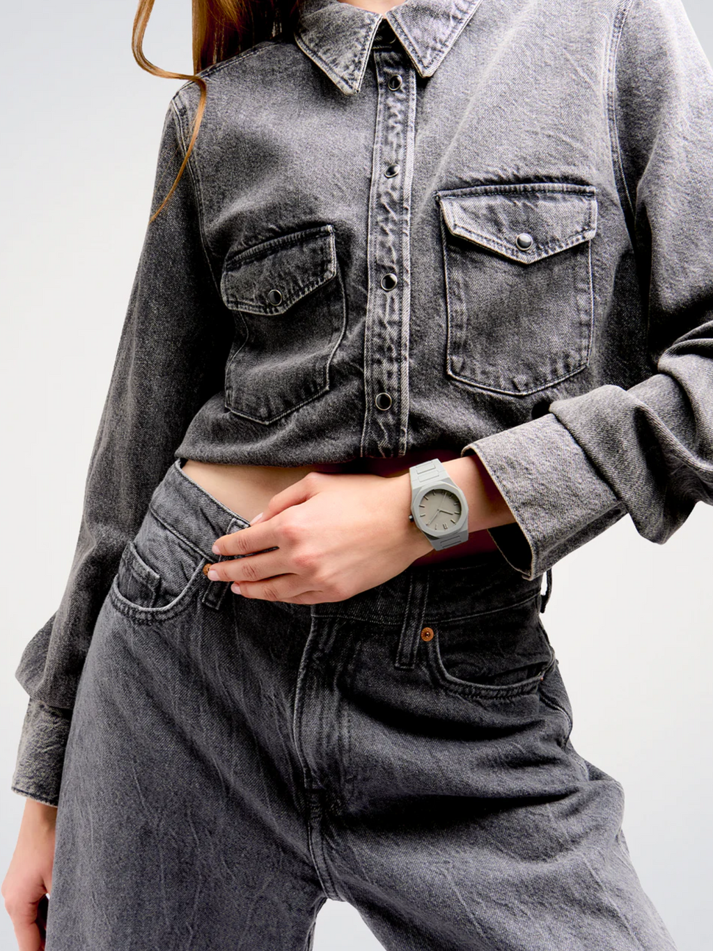 Roman Full Gray Watch