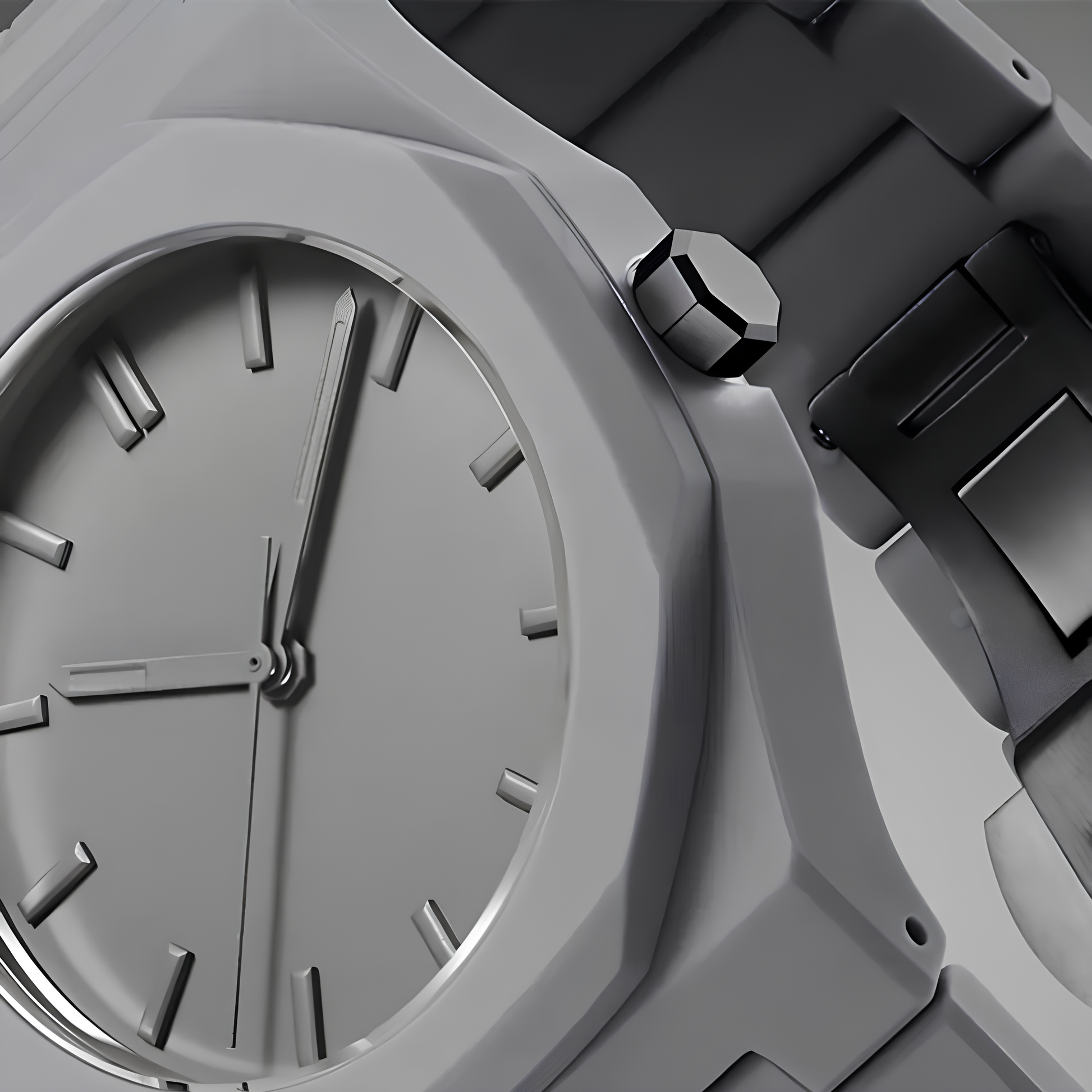 Roman Full Gray Watch