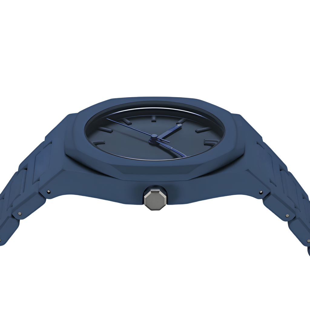 Roman Full Blue Watch