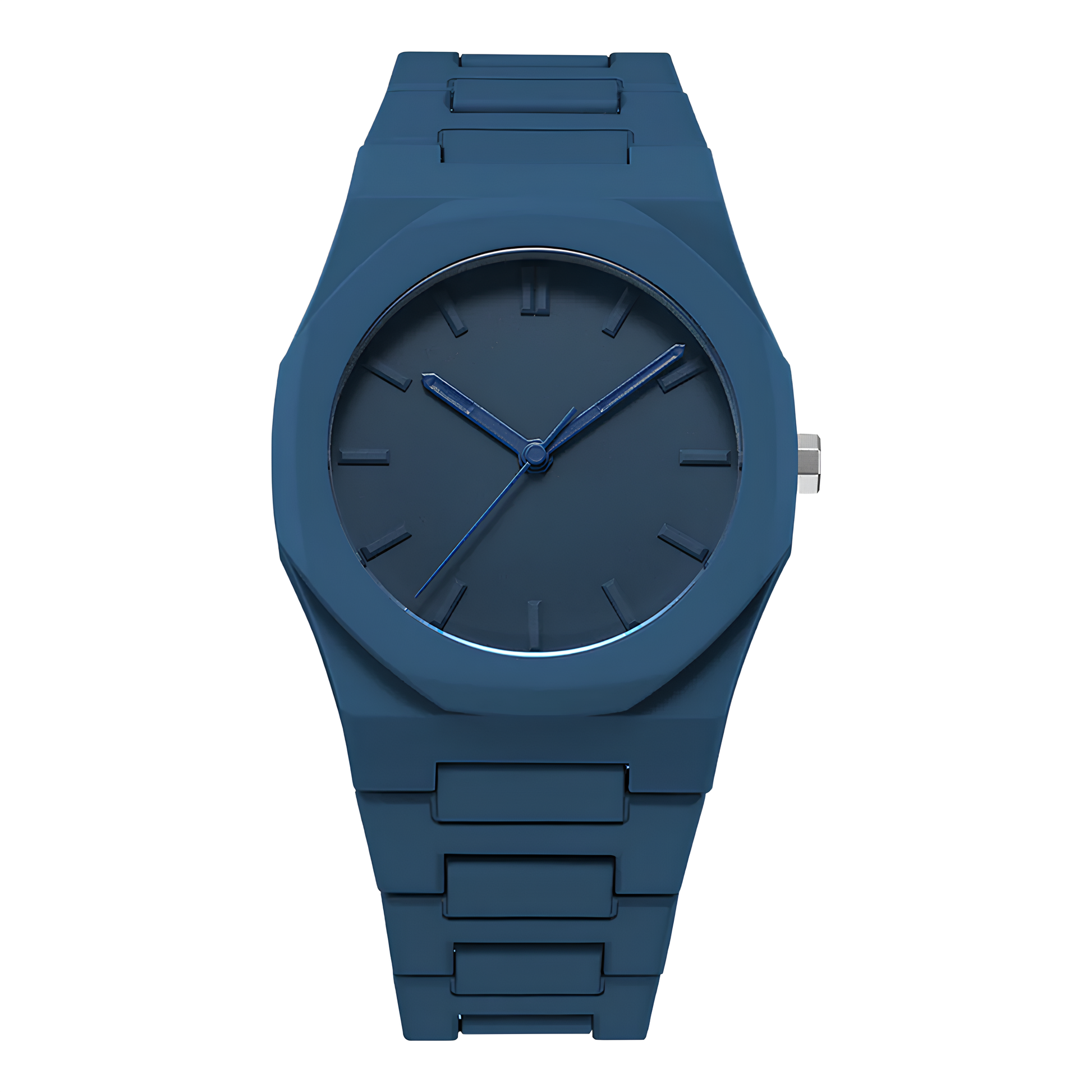 Roman Full Blue Watch