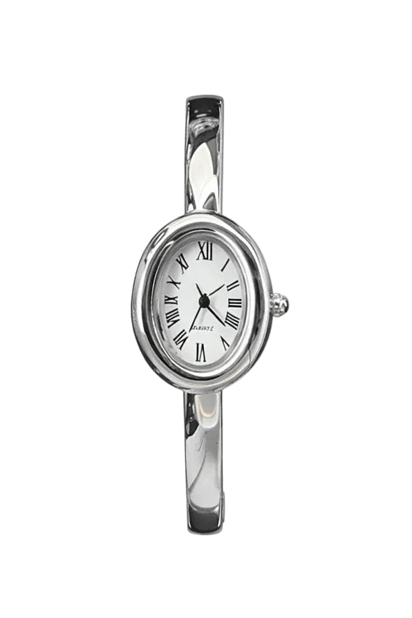 Vintage Oval Bileklik Saat