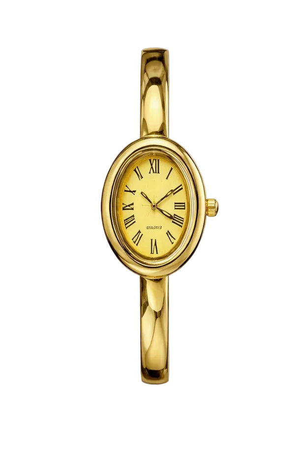 Vintage Oval Bileklik Saat