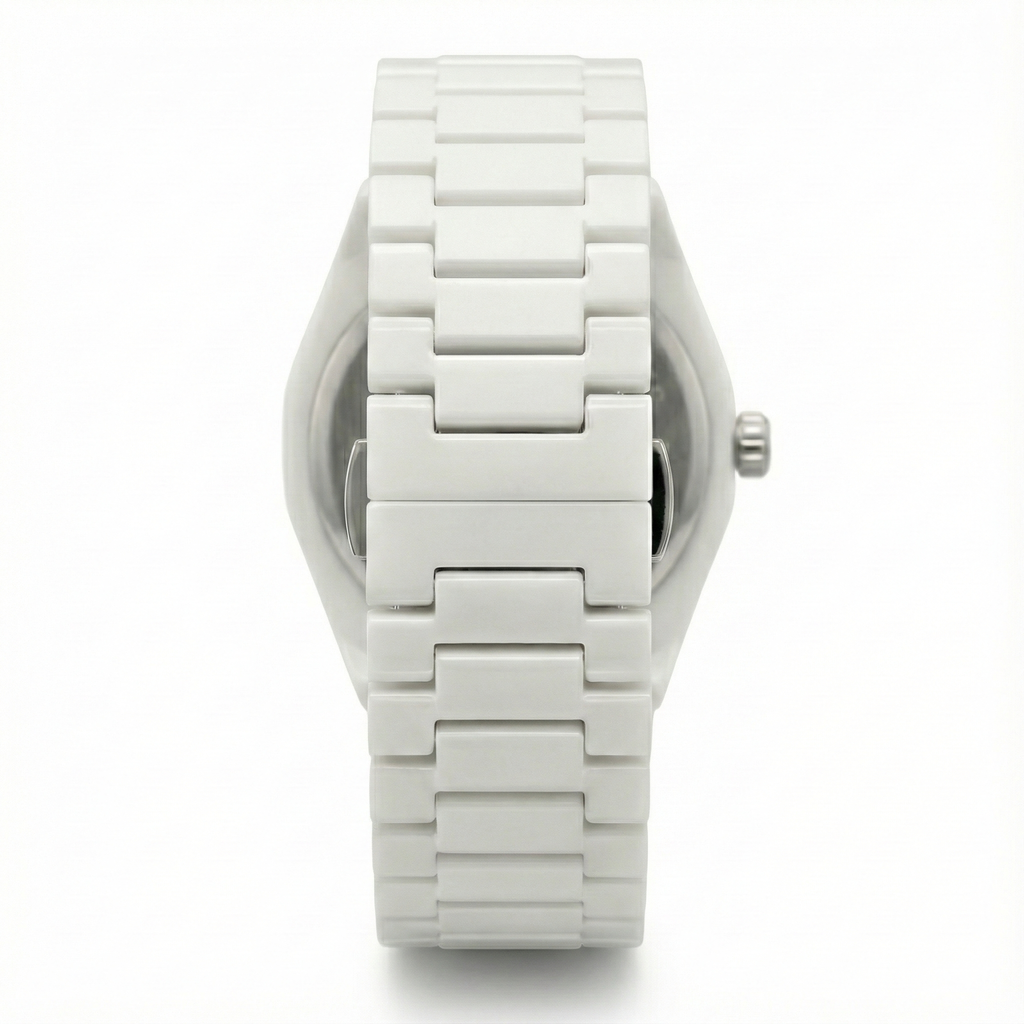 Arabic Full White Watch