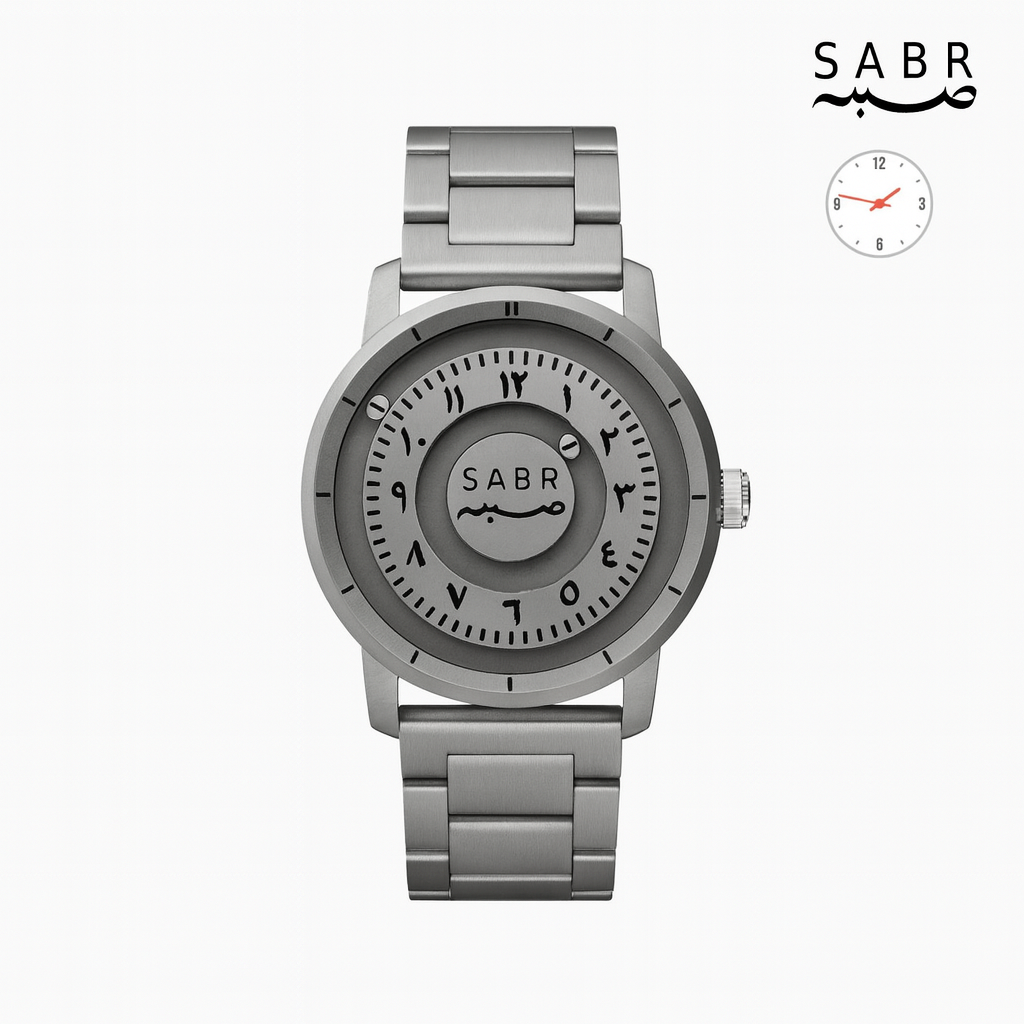 Arabic Steel White SABR