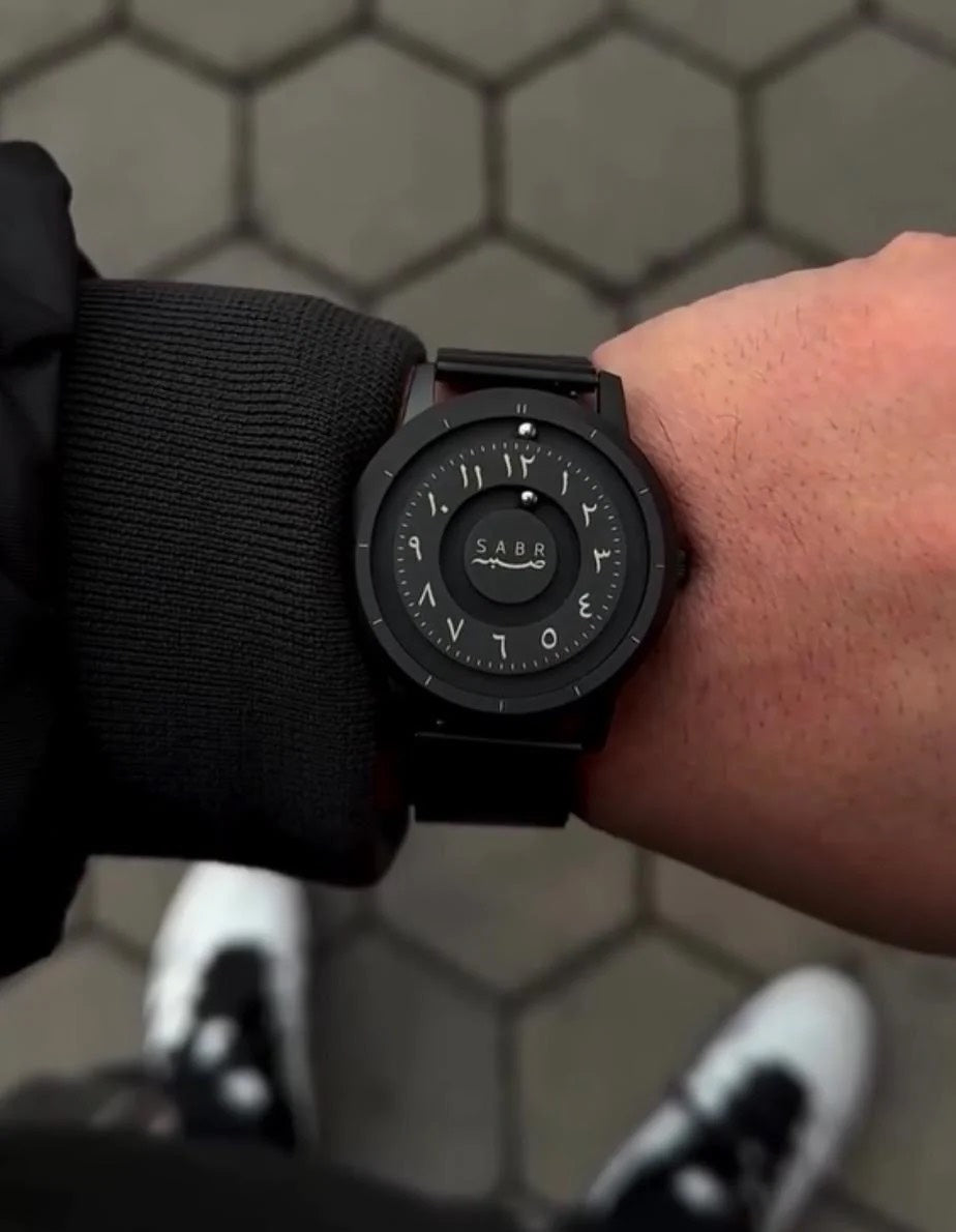 Arabic Steel Black SABR