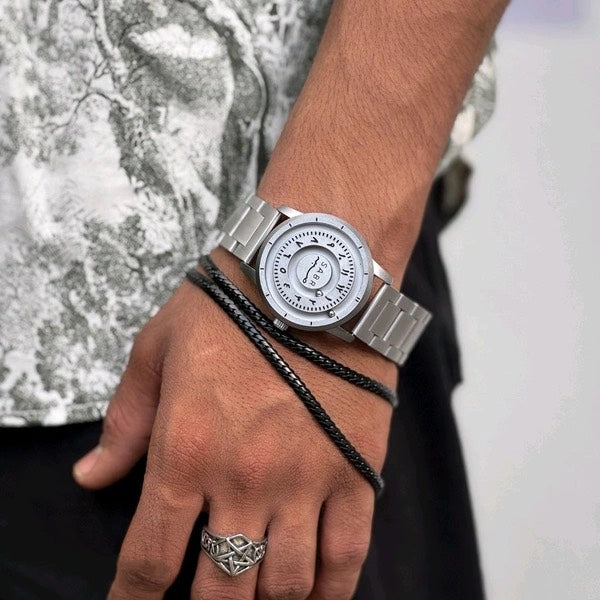 Arabic Steel White SABR