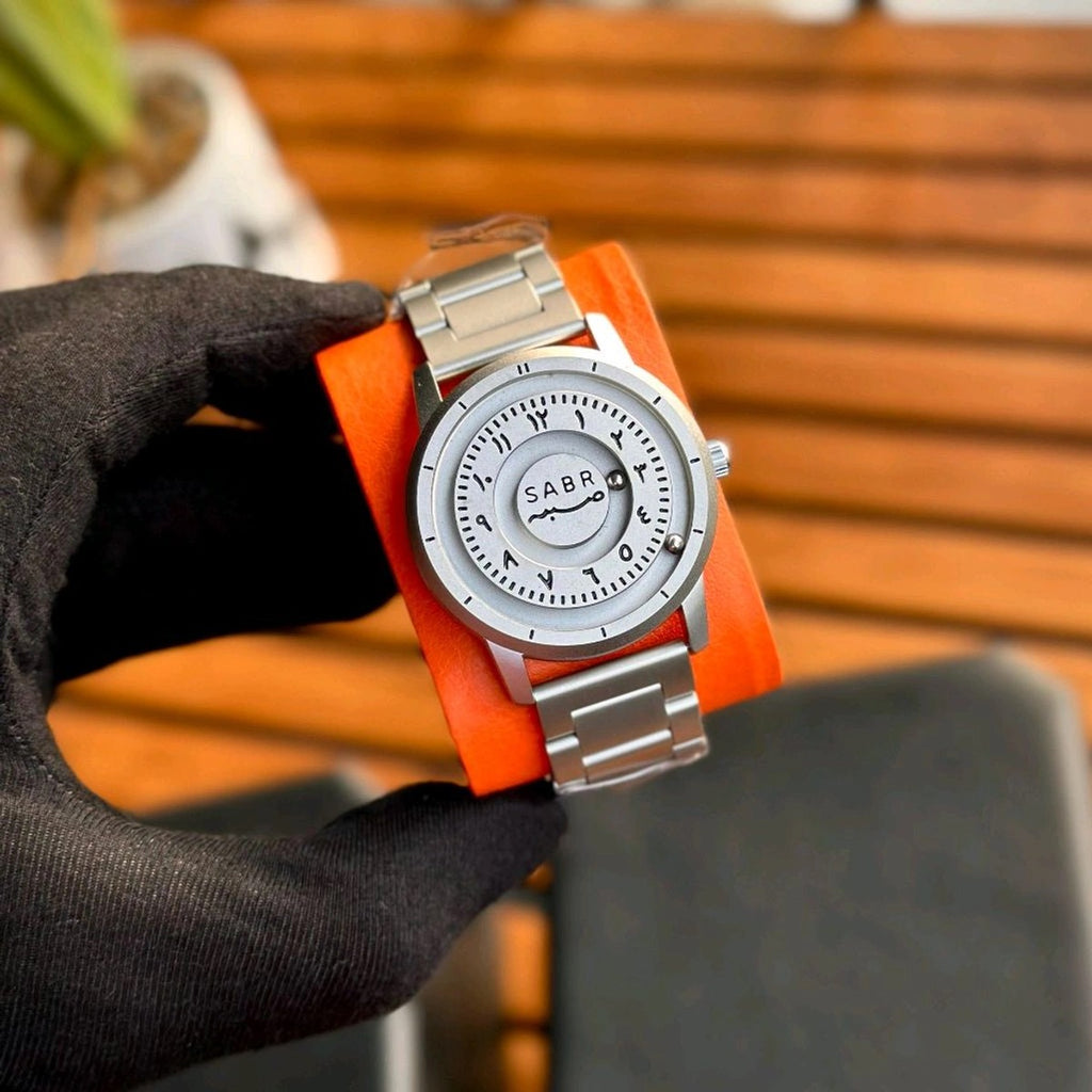 Arabic Steel White SABR